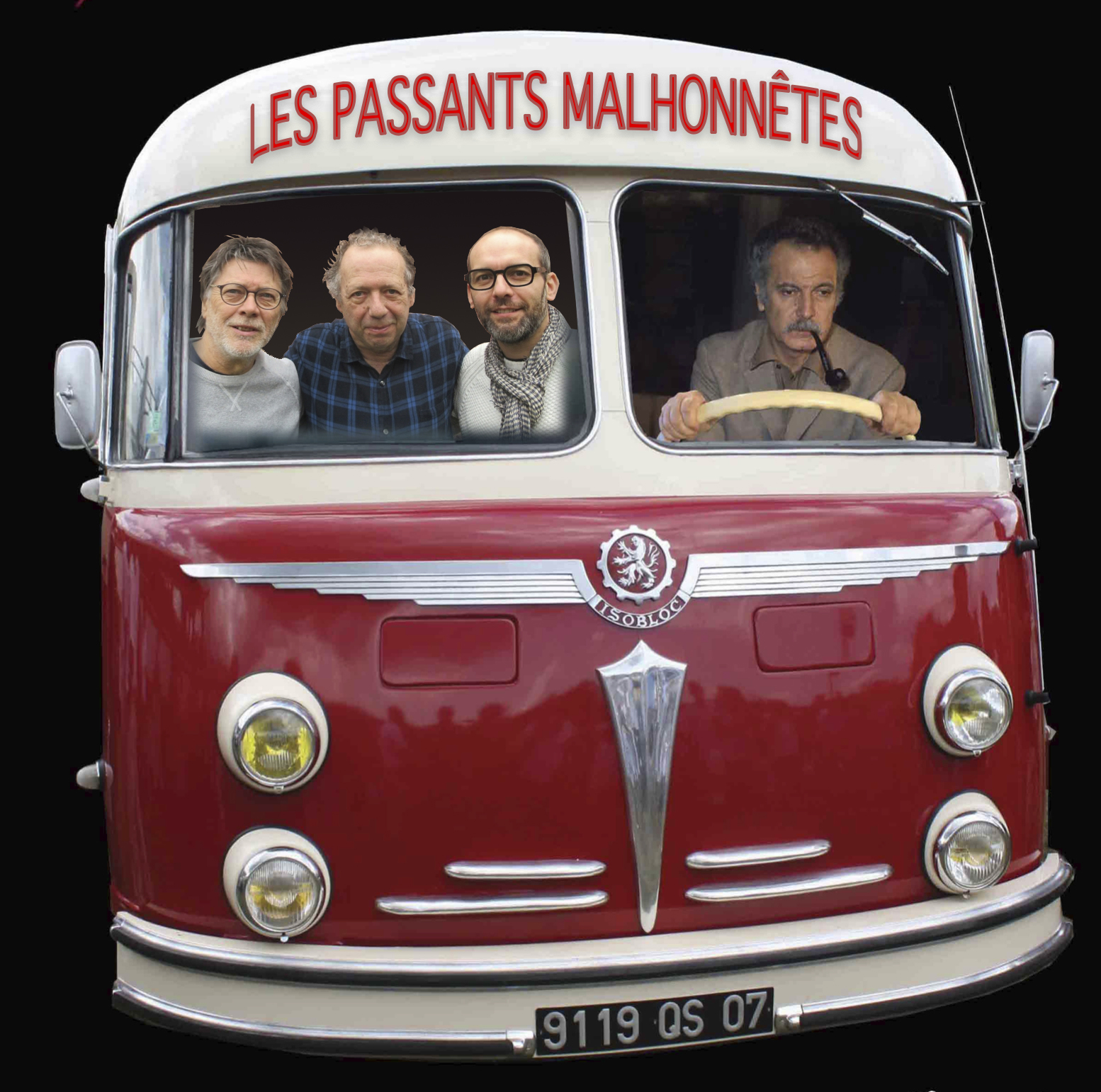 Passants malhonettes car Brassens 2